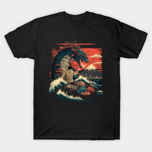 The Dragon off Kanagawa T-Shirt